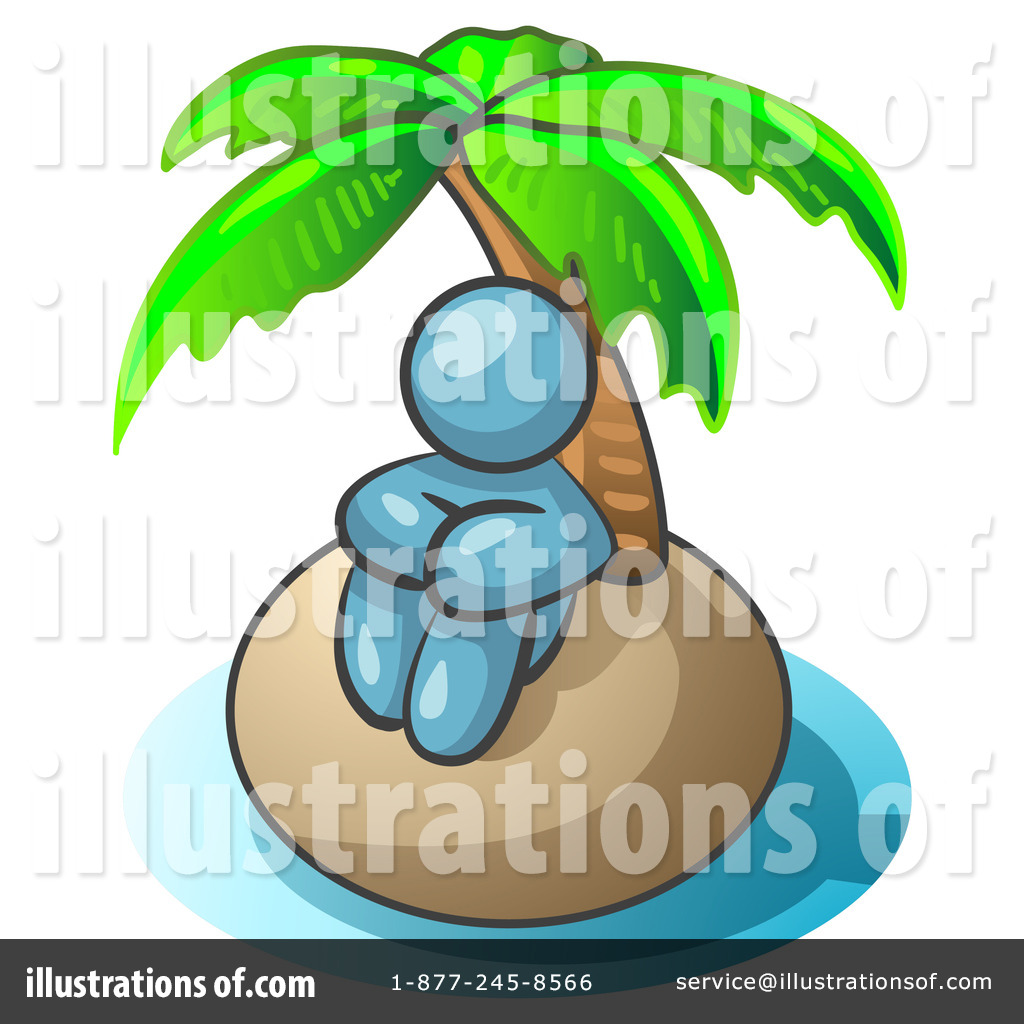 Island Clipart  219990 By Leo Blanchette   Royalty Free  Rf  Stock