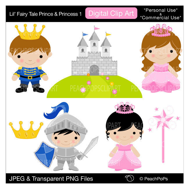 Prince And Princess Clip Art