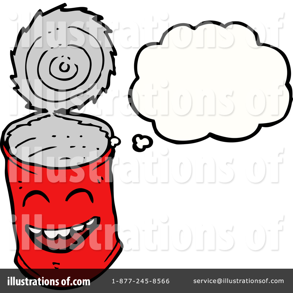 Royalty Free  Rf  Canned Food Clipart Illustration By Lineartestpilot