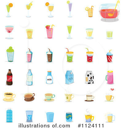Royalty Free  Rf  Drink Clipart Illustration By Colematt   Stock