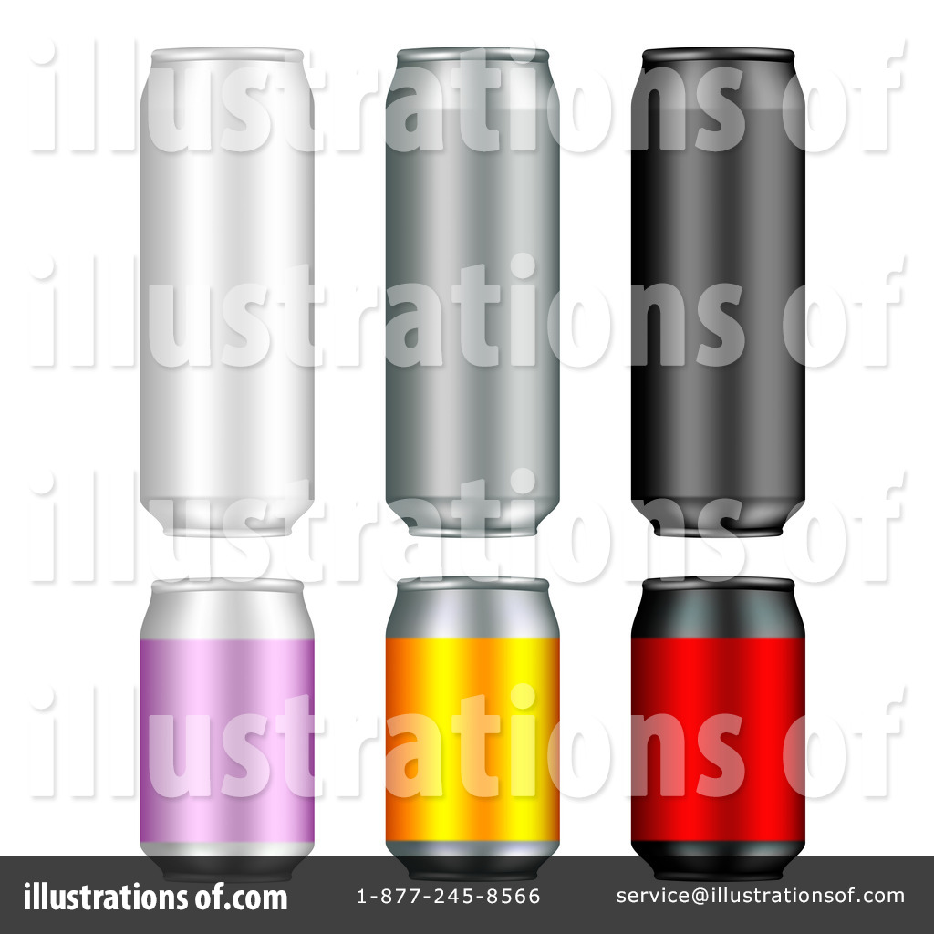 Royalty Free  Rf  Soda Cans Clipart Illustration By Vectorace   Stock