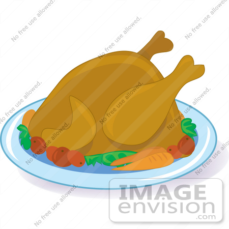 Thanksgiving Dinner    33428 By Maria Bell   Royalty Free Stock