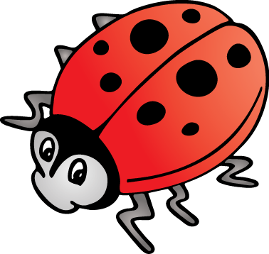The Grouchy Ladybug Clipart