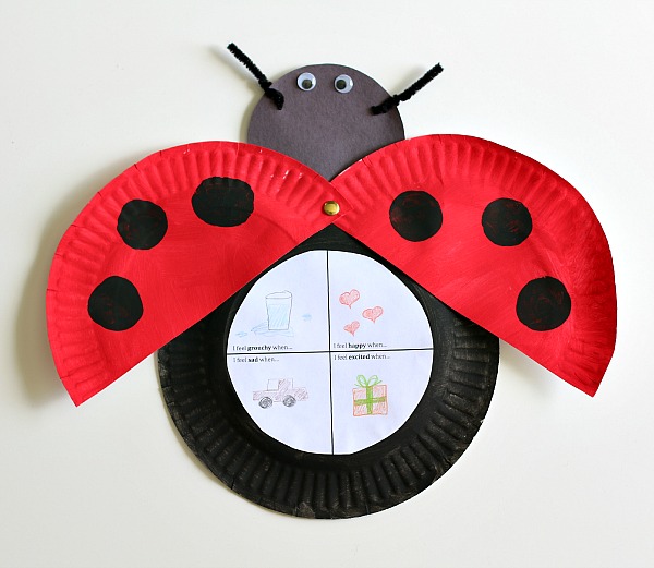 The Grouchy Ladybug Craft For Kids  With Free Printable    Buggy And    
