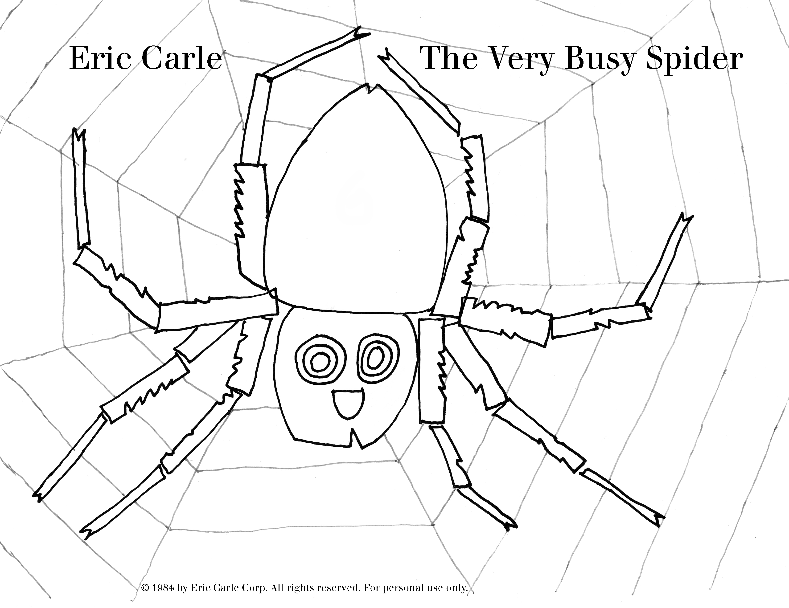 The Official Eric Carle Web Site   Coloring Page