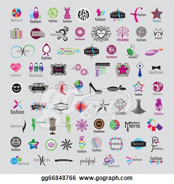 Vector Logos Of Fashion Accessories And Clothing  Stock Eps Gg66848766