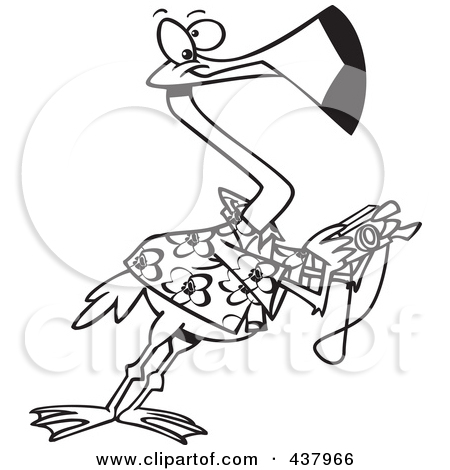Zoo Black And White Clipart