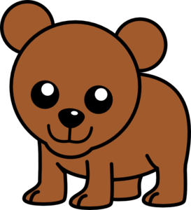 Baby Cartoon Bear Clip Art At Clker Com   Vector Clip Art Online