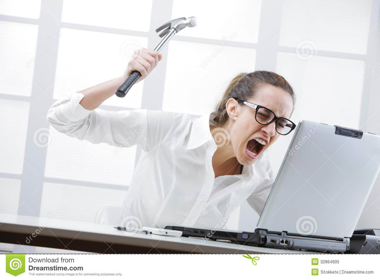 Computer Problems Royalty Free Stock Photo   Image  32864605