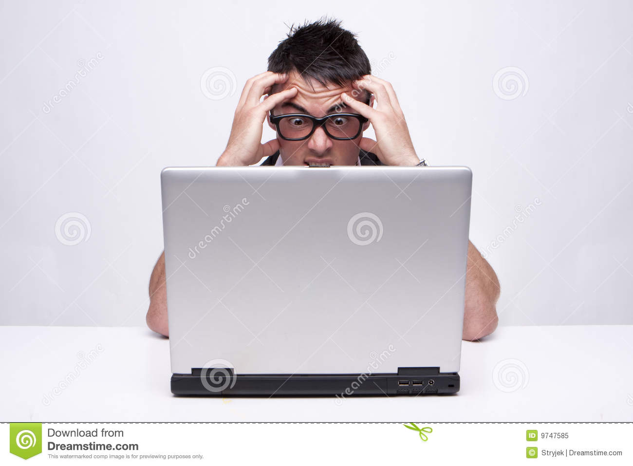 Computer Problems Royalty Free Stock Photo   Image  9747585