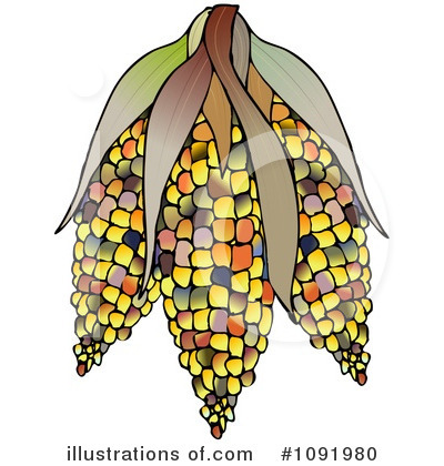 Corn Clipart  1091980 By Djart   Royalty Free  Rf  Stock Illustrations