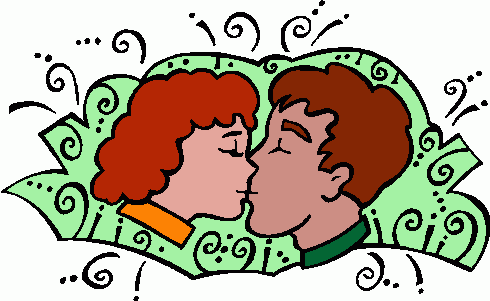 Couple Kissing 1 Clipart   Couple Kissing 1 Clip Art