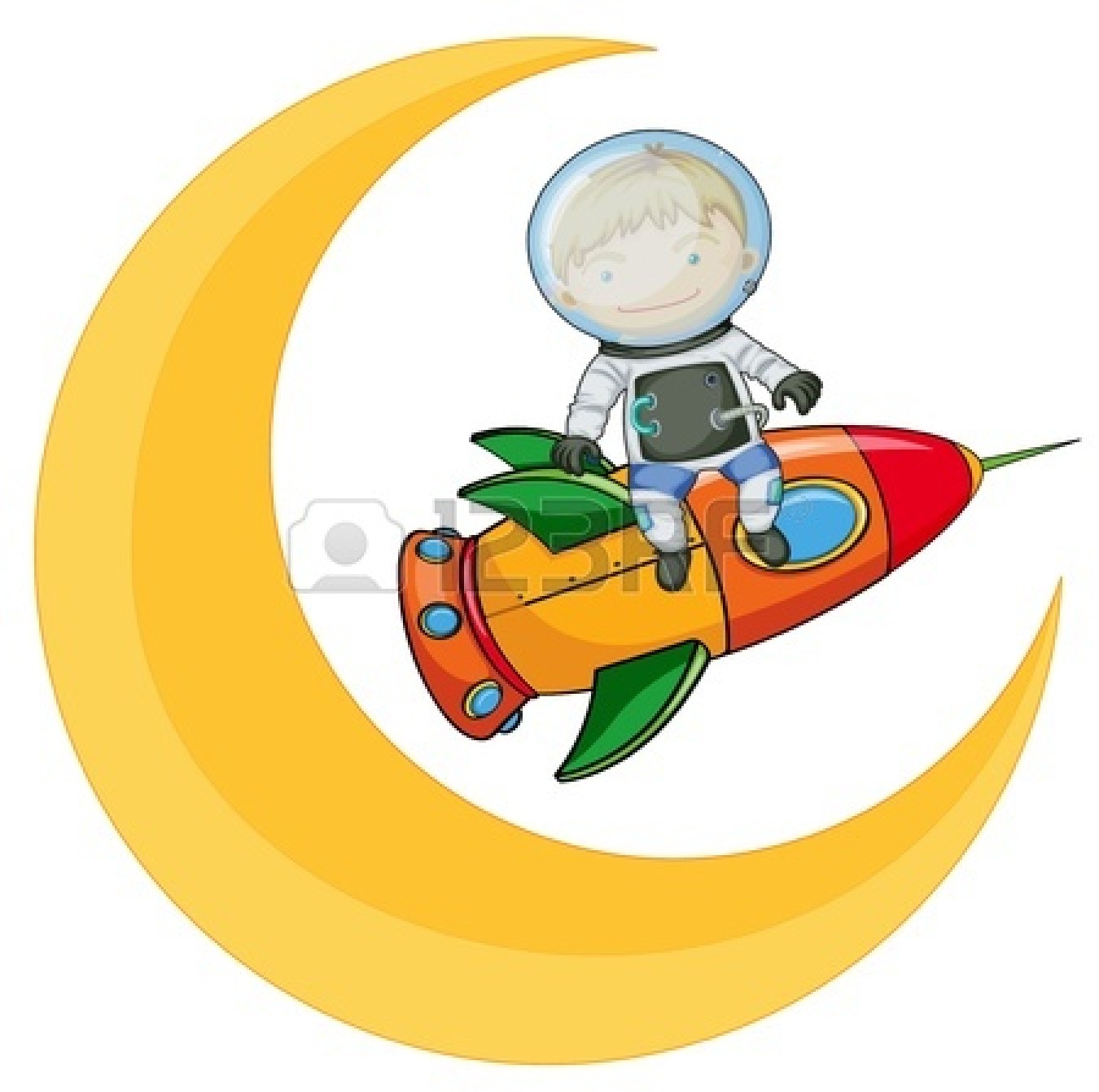 Man In The Moon Illustration   Clipart Panda   Free Clipart Images