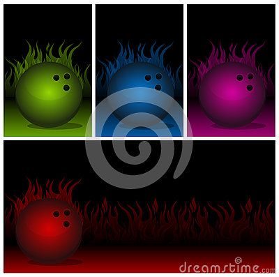 More Similar Stock Images Of   Bowling Fire Ball
