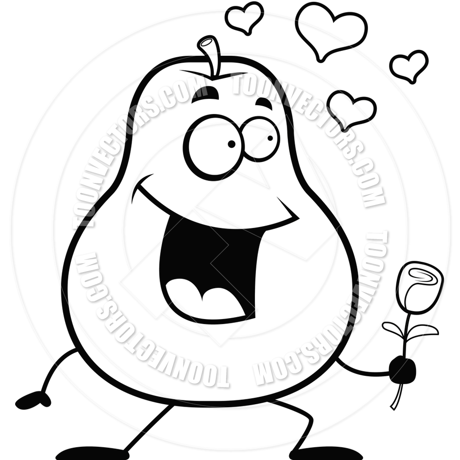 Pear Clipart Black And White   Clipart Panda   Free Clipart Images
