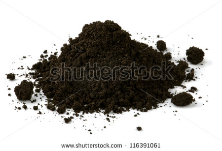 Pile Of Soil Clip Art Pile Of Black Fertile Soil