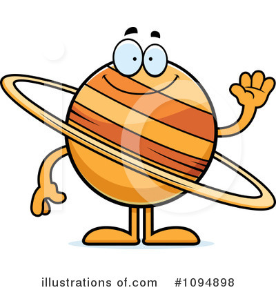 Saturn Clipart  1094898 By Cory Thoman   Royalty Free  Rf  Stock