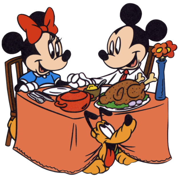 The Disney Diner  Disney World Table Service Thanksgiving Day Menu