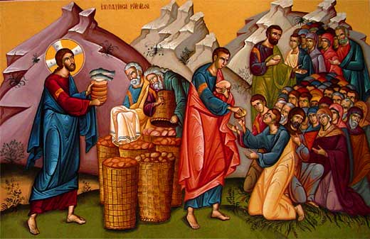 Trinitykids  Jesus Feeds 5000 People  September 4th