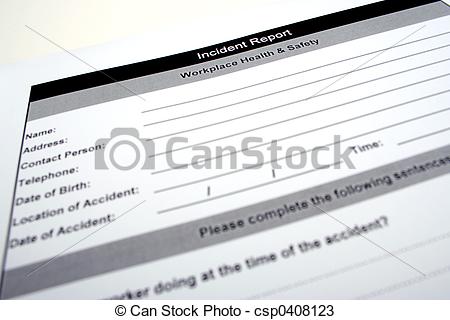 Back   Gallery For   Incident Report Clipart