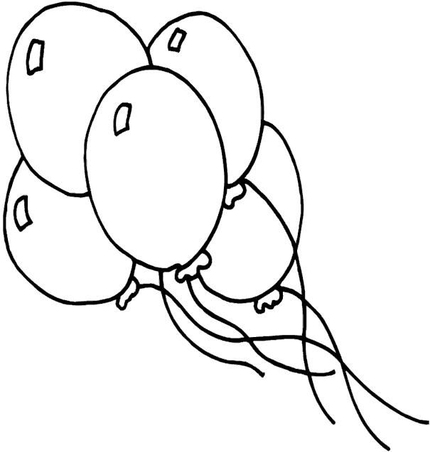 Balloon Outline   Clipart Best