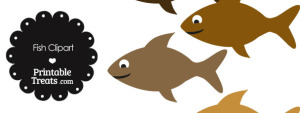 Clipart Fish Clipart In Shades Of Grey Fish Clipart In Shades Of Brown