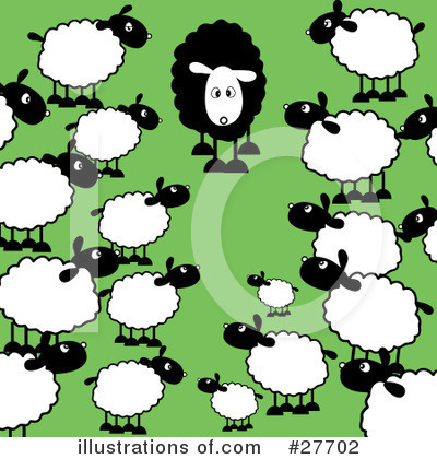 Flock Of Sheep Clipart