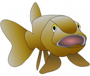 Share Brown Fish Clipart With You Friends 