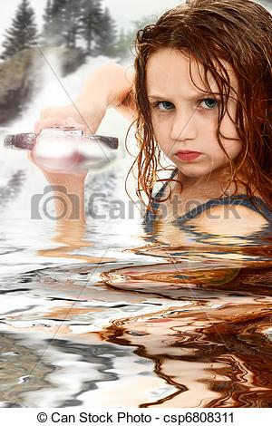 Stock Photography Of Live Action Role Play Warrior Princess Girl Child