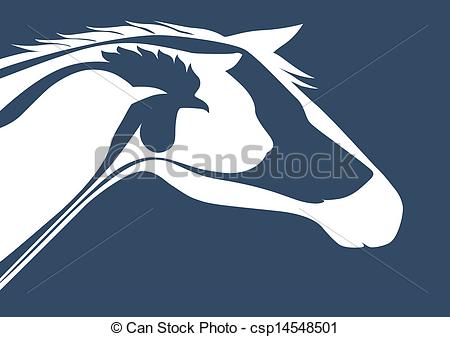 Veterinary Logo Over Blue   Csp14548501