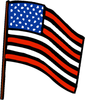American Flag Clipart Black And White Free Clipart American Flag Gif