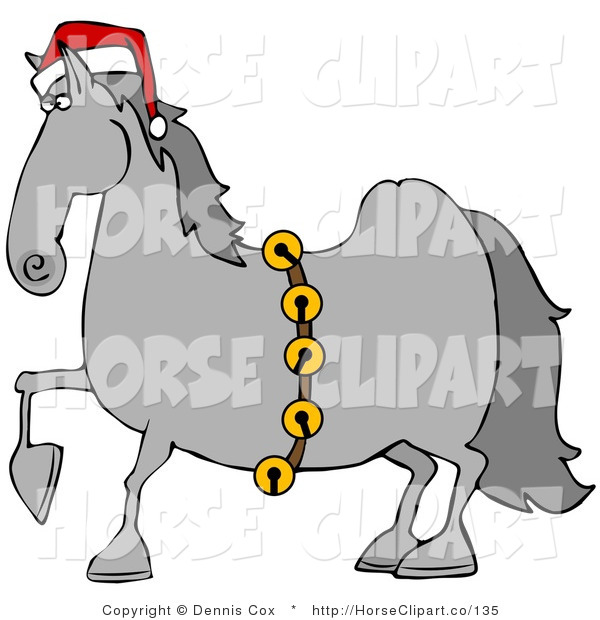 Back   Gallery For   Christmas Horse Clip Art