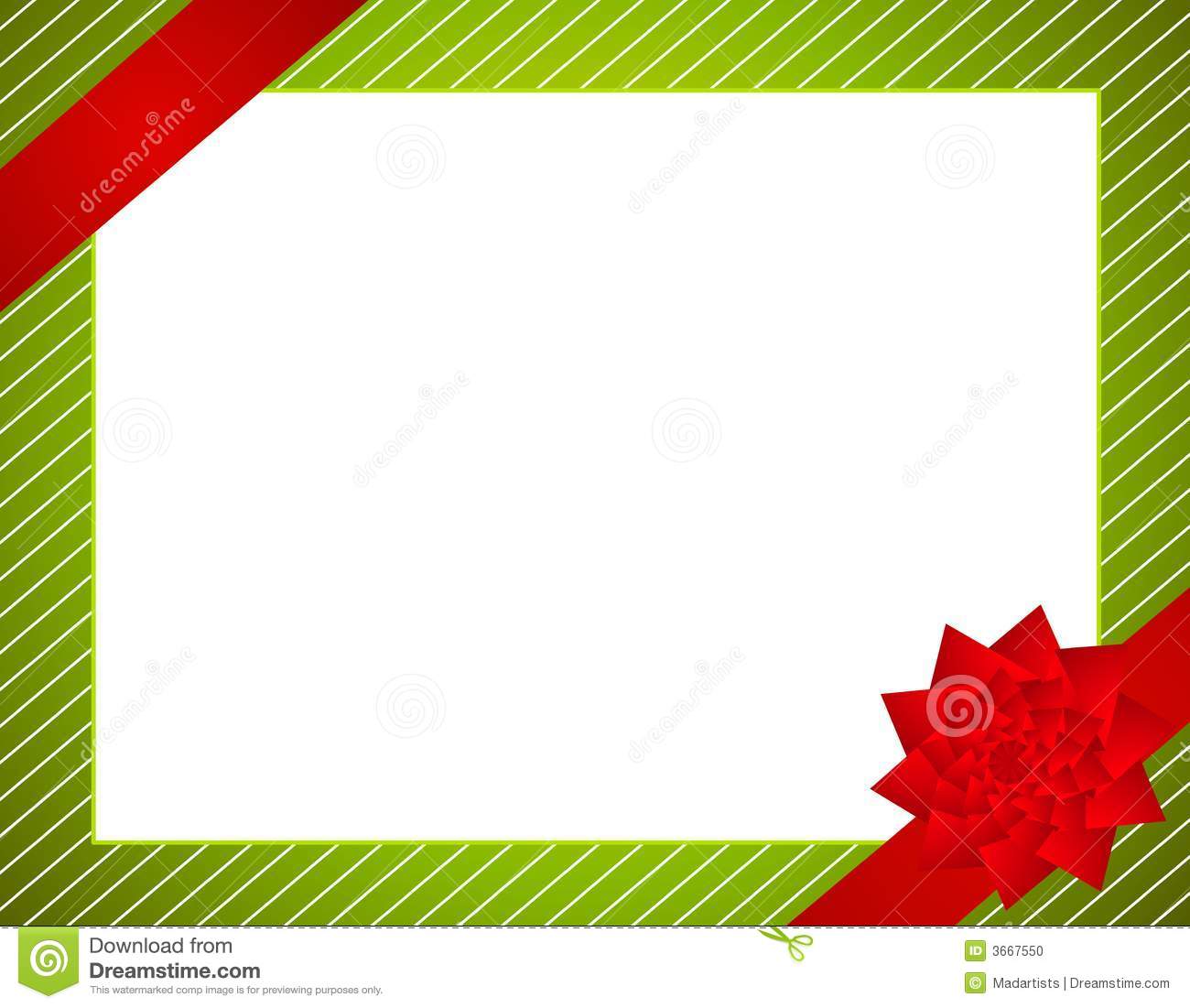 Background Border Illustration Featuring A Gift Wrapping Border With