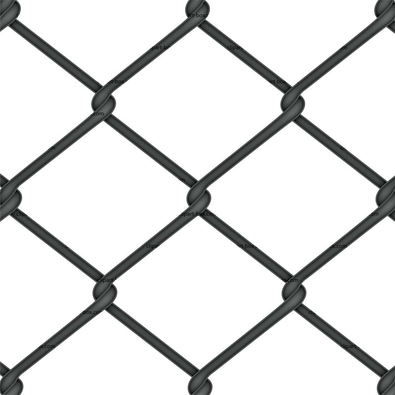 Clipart Chain Link Fence   Royalty Free Vector Design