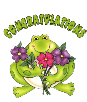 Congrats    Frogflowerscongratulations Vi Gif Picture By Txmom3    