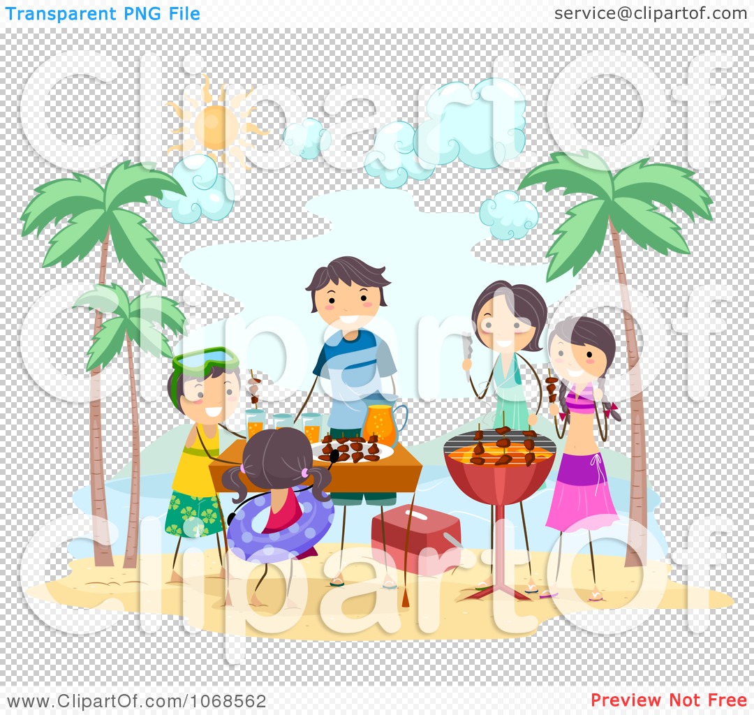Family Bbq Clipart