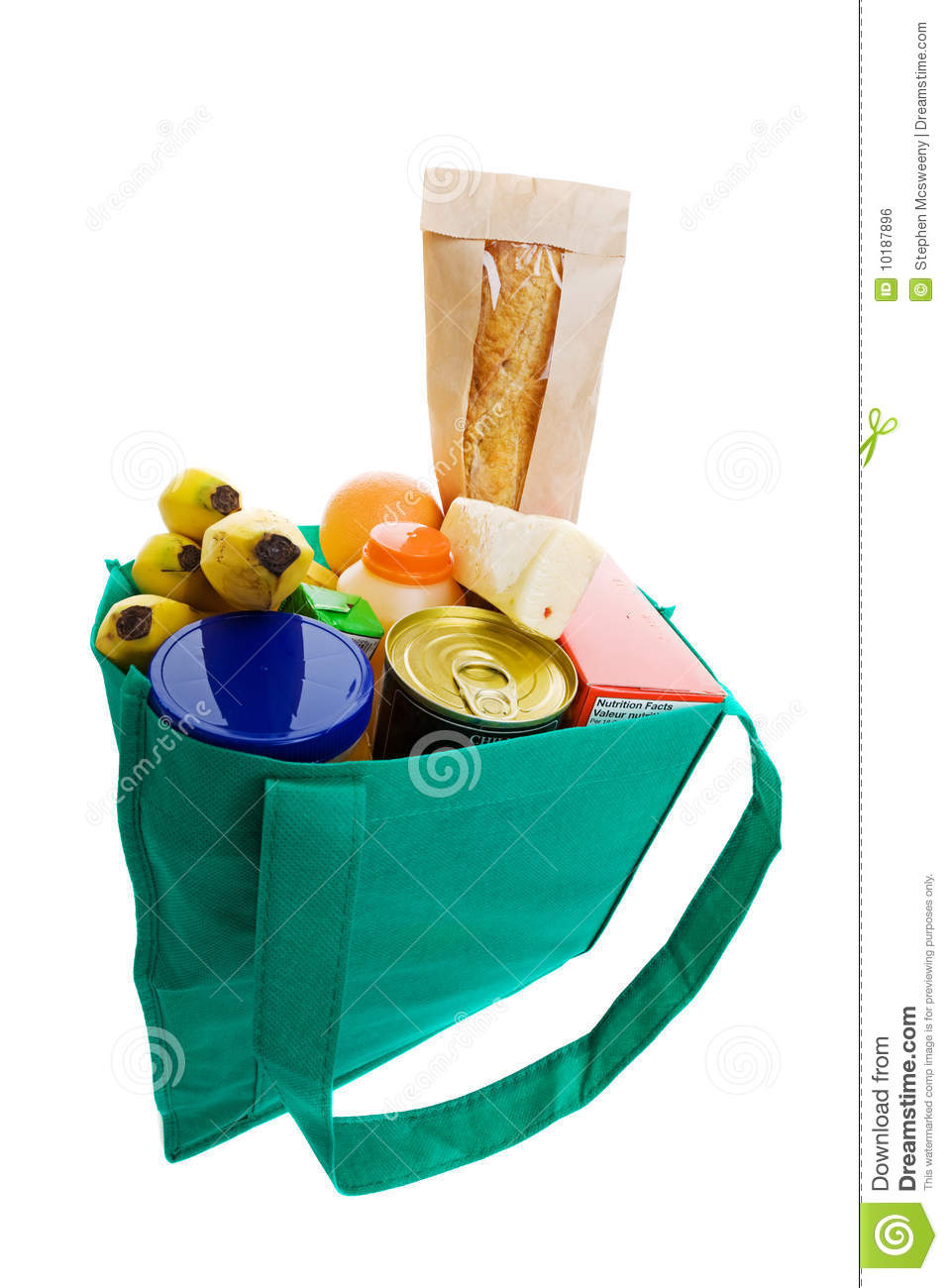 Grocery Bag Royalty Free Stock Image   Image  10187896