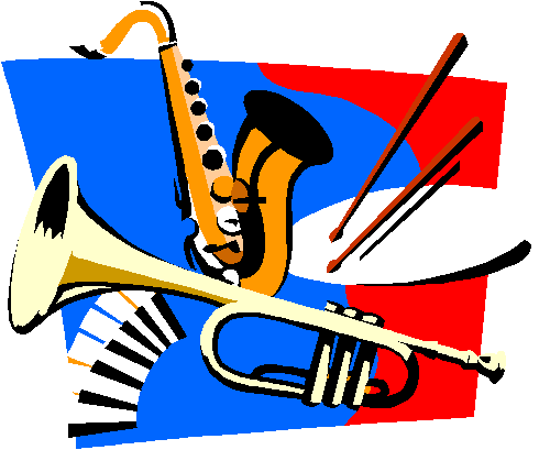 Jazz Instruments Clip Art   Cliparts Co