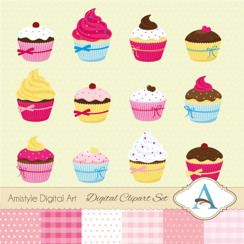 Mygrafico American Faces Clipart 12 Cute Faces These Elements Are    