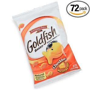 Pepperidge Farm Cheddar Goldfish Crackers 2 25 Ounce Bags  Pack Of 72    
