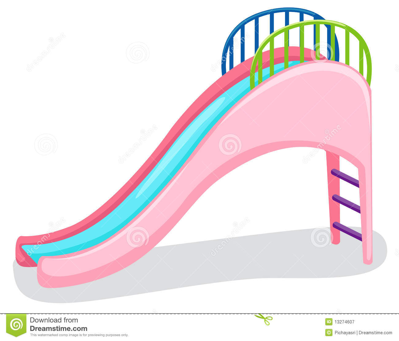 Playground Slide Clip Art