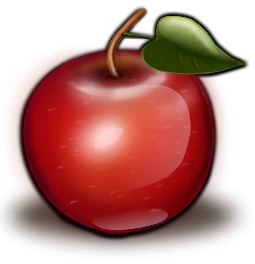 Red Apple Clipart   Free Large Images