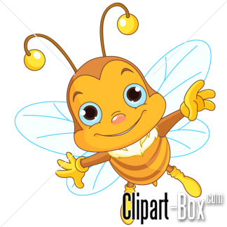 Related Young Happy Bee Cliparts
