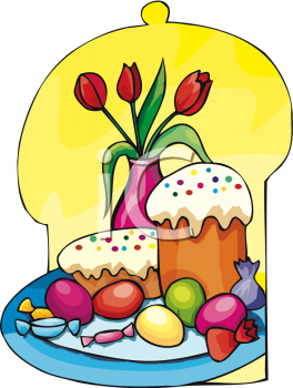 Royalty Free Easter Candy Clipart
