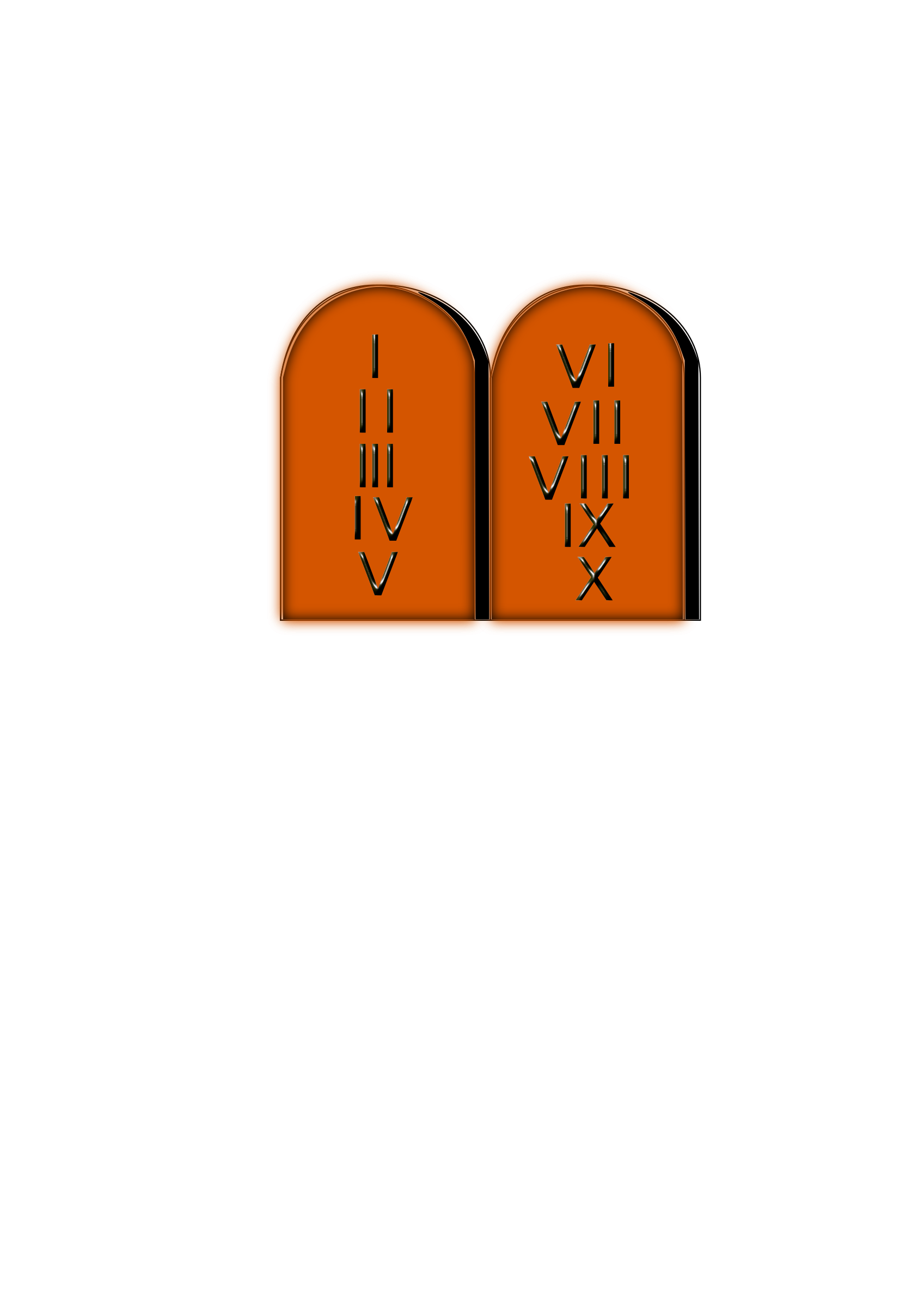 Ten Commandments By Siervo