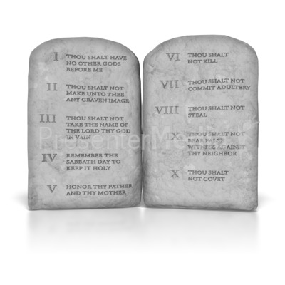 Ten Commandments   Presentation Clipart   Great Clipart For    