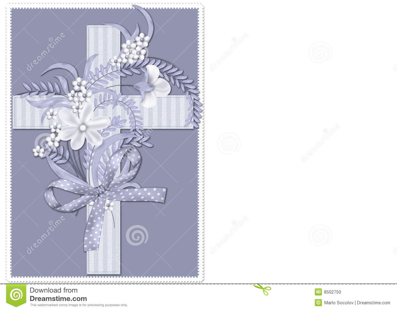 This Background Was Created With A Soft Blue Colored Cross The Cross