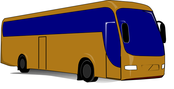 Tour Bus Fleet Clip Art At Clker Com   Vector Clip Art Online Royalty