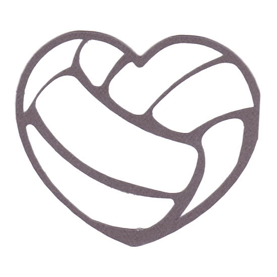 Volleyball Heart   Quoteko Com