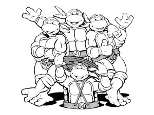 13 Teenage Mutant Ninja Turtles Coloring Face   Free Cliparts That You